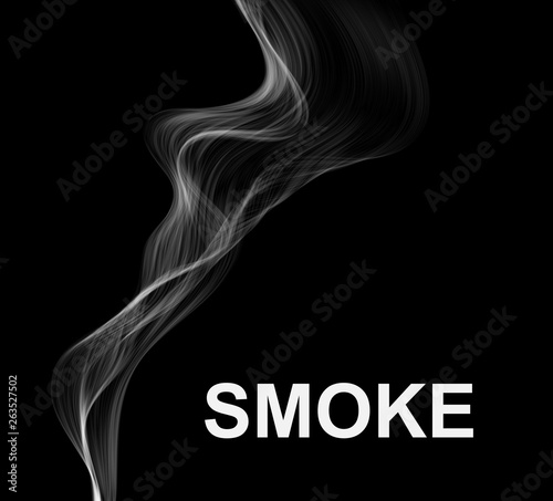Fototapeta Naklejka Na Ścianę i Meble -  Vector Smoke background.