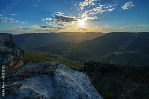sunset at lincolns rock, blue mountains, australia 31