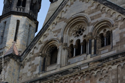 Impressions from the Kaiser Wilhelm Memorial Church  Kaiser-Wilhelm-Ged  chtniskirche  in Berlin on April 7  2015  Germany