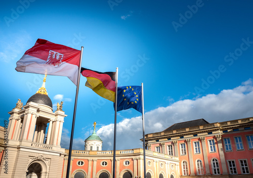 Landesflagge von Brandenburg