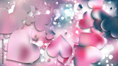 Pink Valentine Background