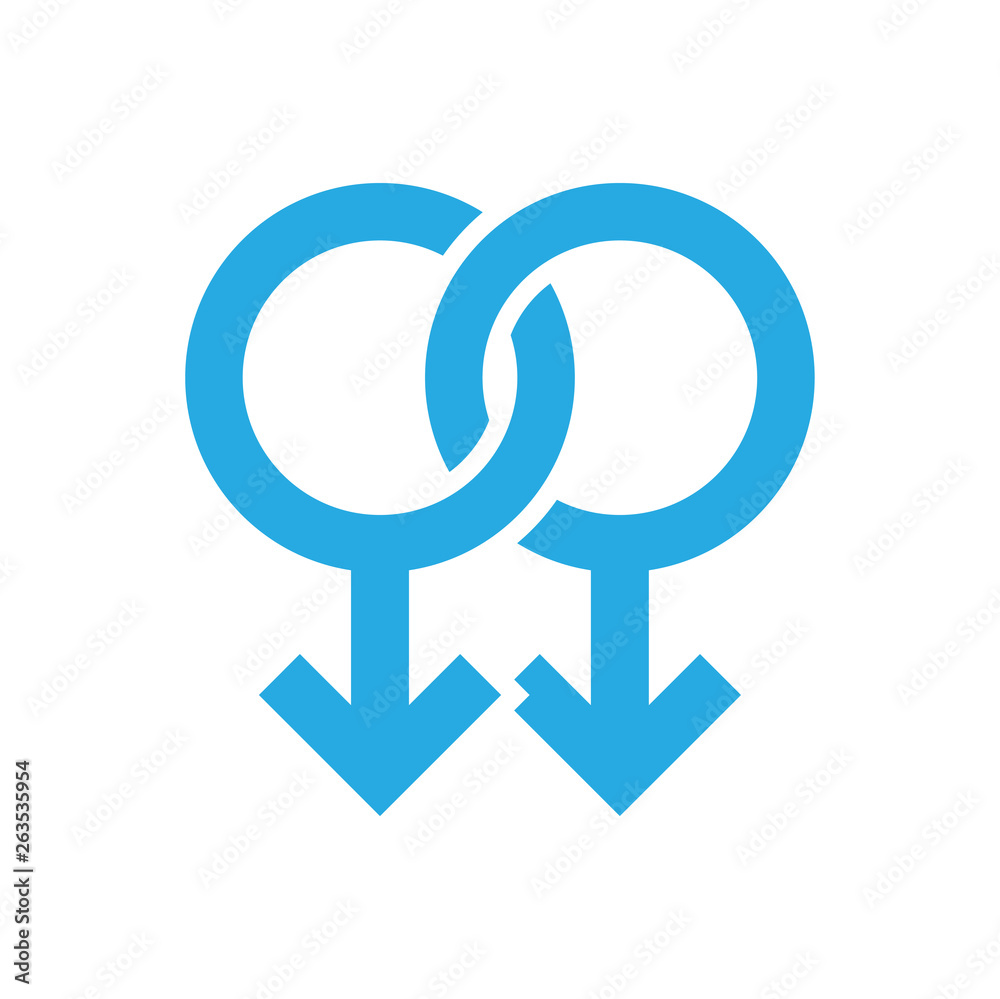 Gender icon on background for graphic and web design. Simple vector sign. Internet concept symbol for website button or mobile app. Gender icon on background for graphic and web design. Simple vector sign. Internet concept symbol for website button or mobile app.