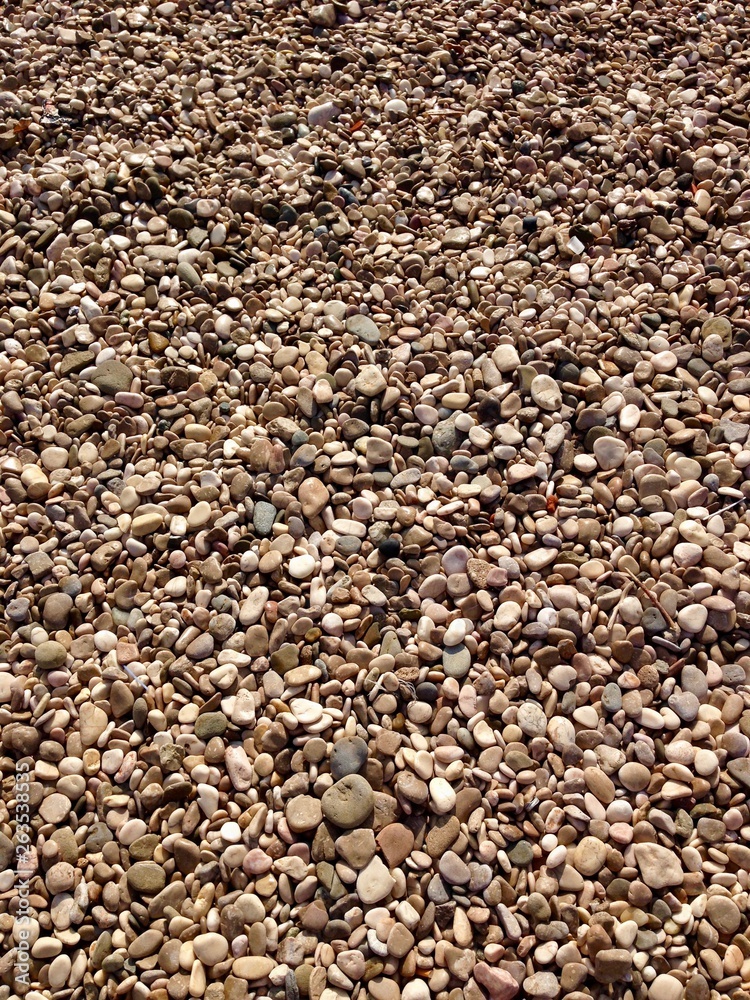 Beach stones. Small pebbles Beach stones. Small pebbles