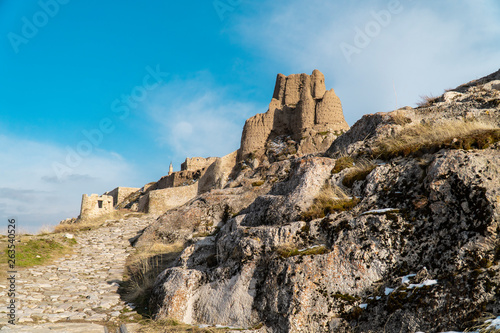 Ancient castle of Van in Turkey, known also as Tushba Castle