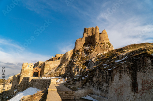 Ancient castle of Van in Turkey, known also as Tushba Castle