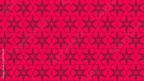 Folly Pink Star Pattern Background