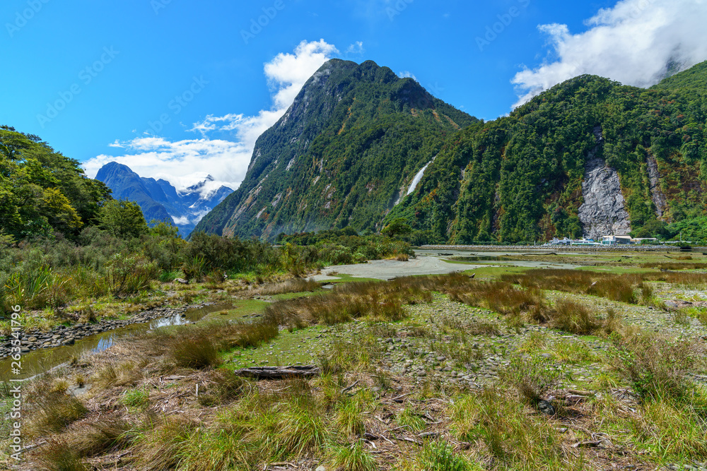 mountains in the clouds, milford sound, fiordland, new zealand 26