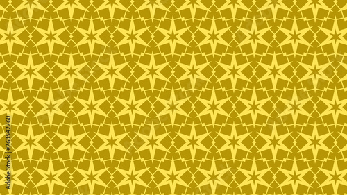 Gold Star Pattern