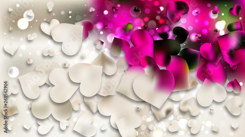Pink and Beige Romance Background