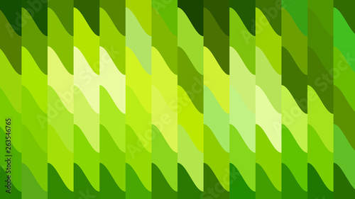 Green Geometric Shapes Background