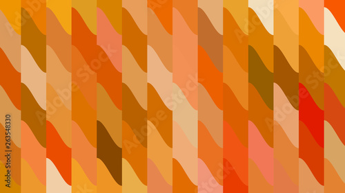 Abstract Orange Geometric Shapes Background Vector