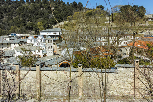 Medieval Holy Monastery of Holy Mary Eikosifoinissa, East Macedonia and Thrace, Greece photo