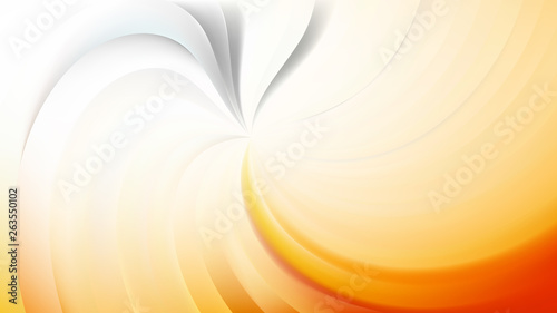 Abstract Light Orange Swirl Background