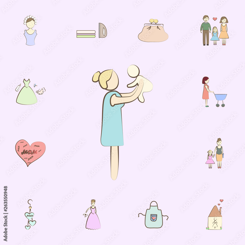 Mother icon. mother icons universal set for web and mobile Mother icon. mother icons universal set for web and mobile