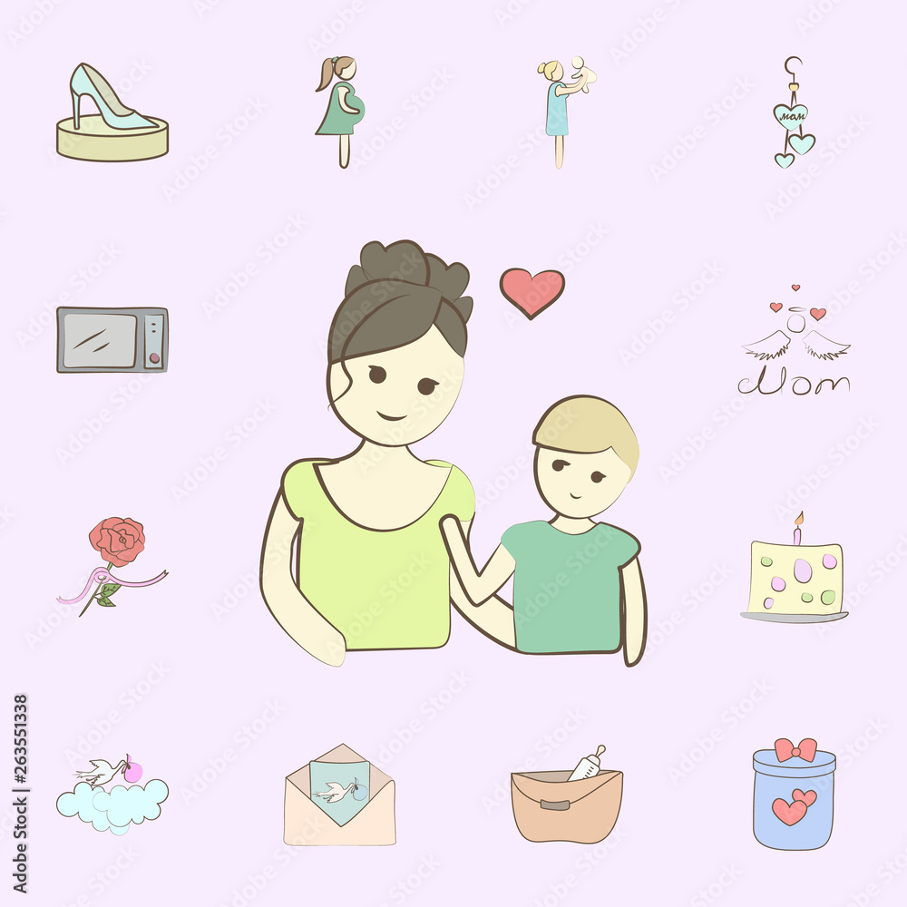My mother icon. mother icons universal set for web and mobile My mother icon. mother icons universal set for web and mobile
