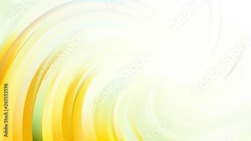 Abstract Light Yellow Swirl Background Illustration