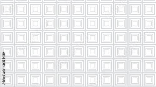 White Seamless Concentric Squares Background Pattern Vector Image