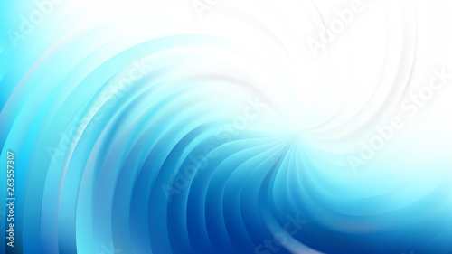 Abstract Blue and White Swirl Background