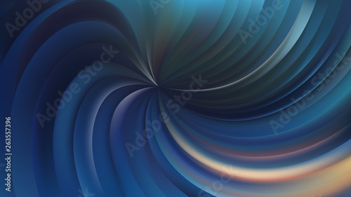 Abstract Dark Blue Swirl Background Vector Image