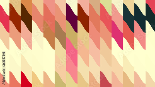 Abstract Colorful Geometric Shapes Background