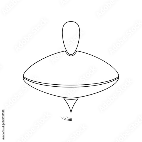 Whirligig icon. Element of Baby for mobile concept and web apps icon. Outline, thin line icon for website design and development, app development