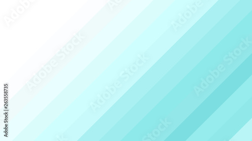 Принти на полотні Turquoise and White Diagonal Stripes Background