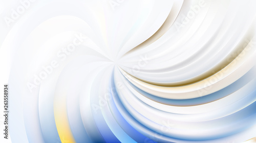 Abstract Blue and White Swirl Background Vector Image