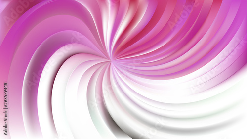 Abstract Pink and White Swirl Background Illustration