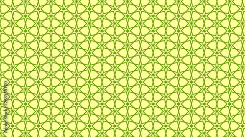 Green Stars Background Pattern