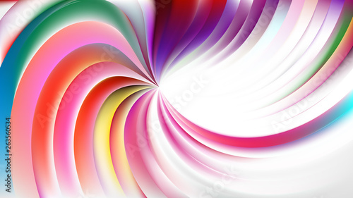 Abstract Colorful Swirl Background