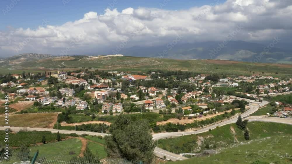 Israeli - Lebanese border overlooking Metula on the Israeli side and the Lebanese villages across the border, This 80km border is also referred to as The good fence. Israeli - Lebanese border overlooking Metula on the Israeli side and the Lebanese villages across the border, This 80km border is also referred to as The good fence.