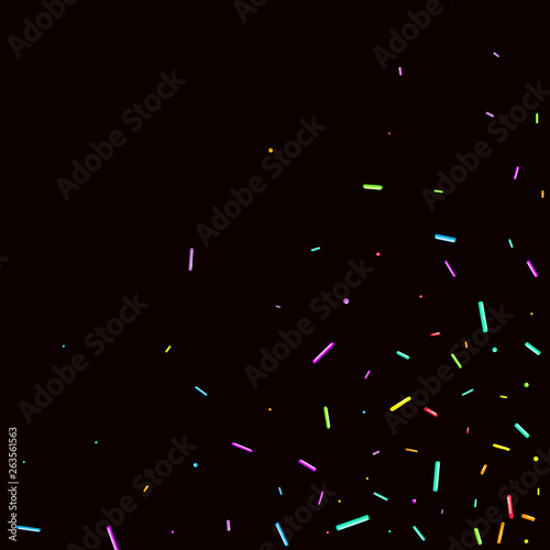 Party background Sprinkles grainy. Sweet confetti © Сашка Шаргаева