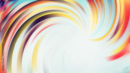Abstract Light Color Swirl Background