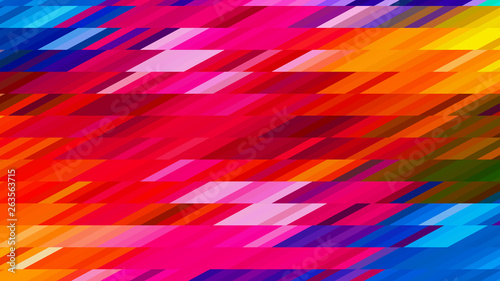 Abstract Colorful Geometric Shapes Background