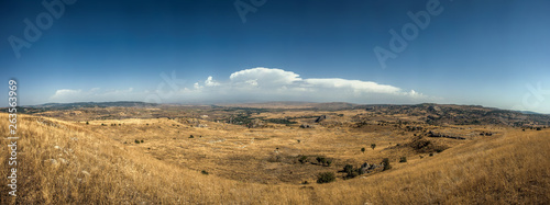 Panoramic View of Hattusa, the capital of the Hittite Empire, Bogazkale, Turkey