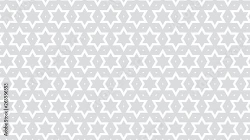 White Star Pattern Background