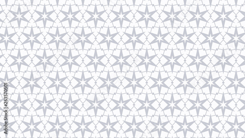 White Seamless Star Pattern Background