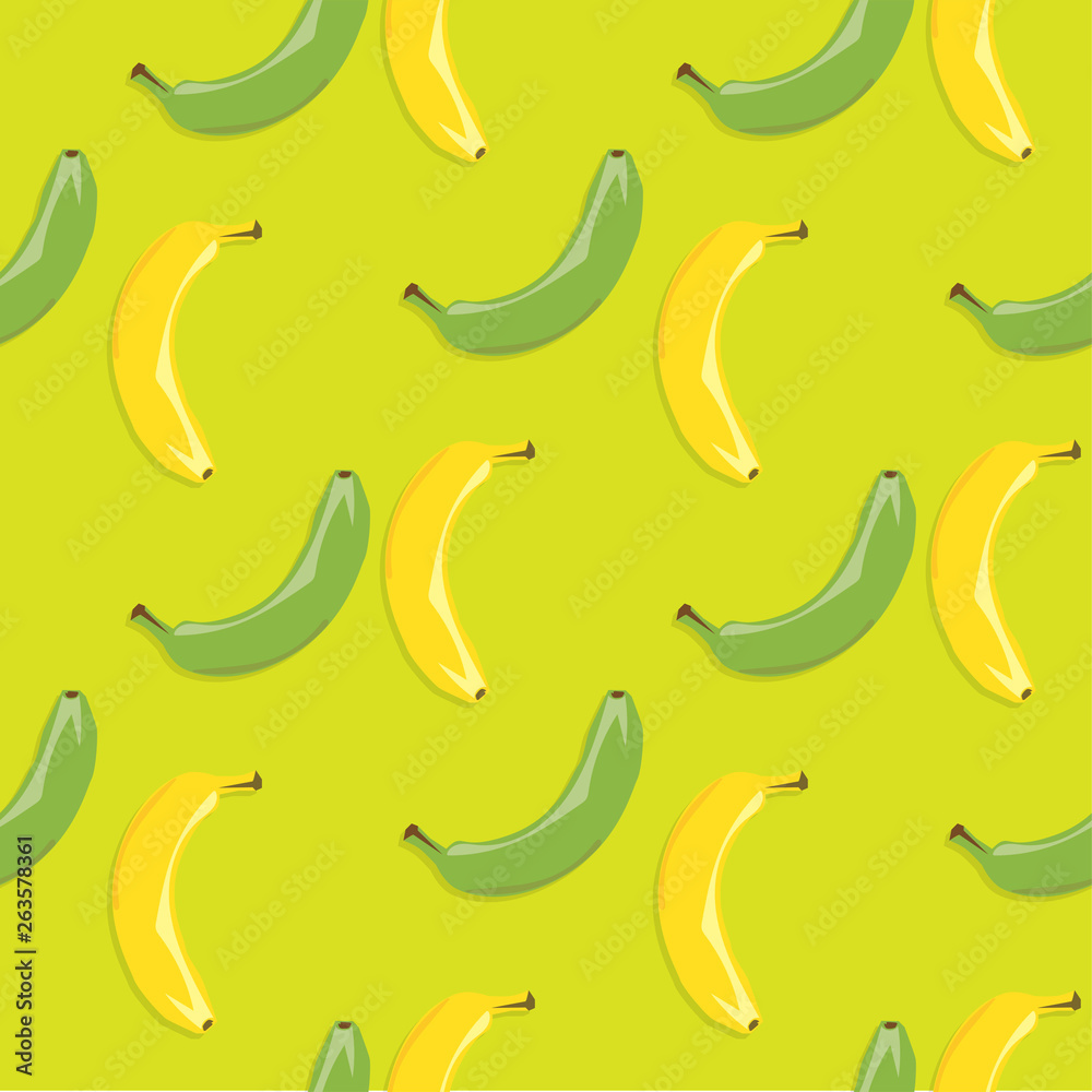 fruit pattern background graphic banana