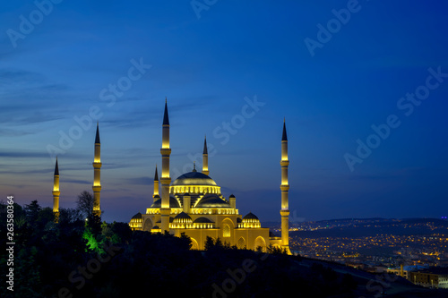 Istanbul Camlica Mosque or Camlica Tepesi Camii, Istanbul, Turkey photo