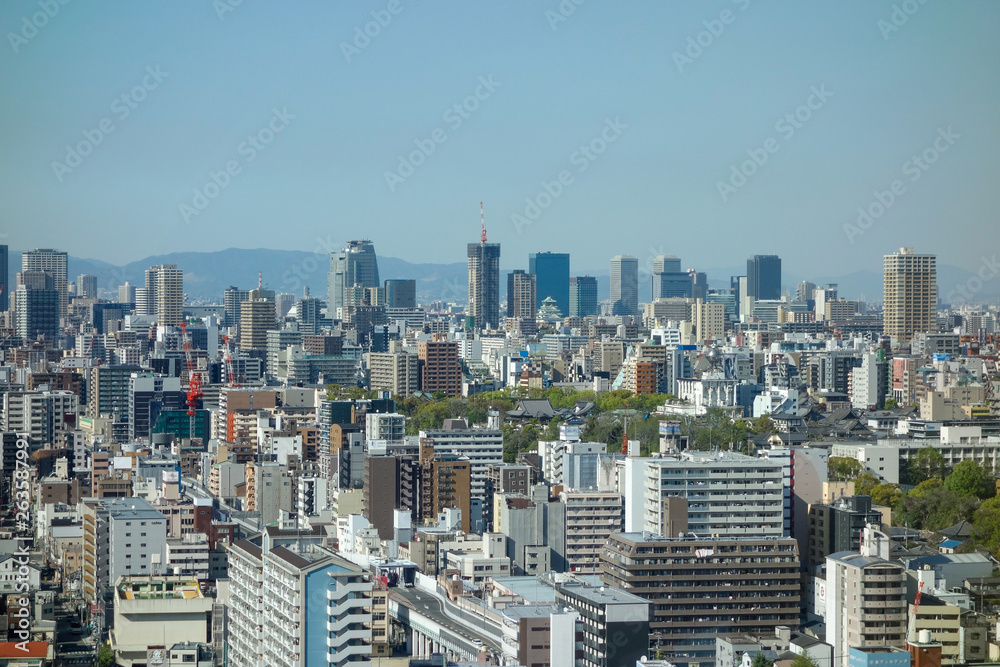 Obraz premium 大阪 都市景観