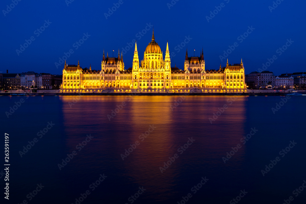 Budapest's iconic Parliament  Building