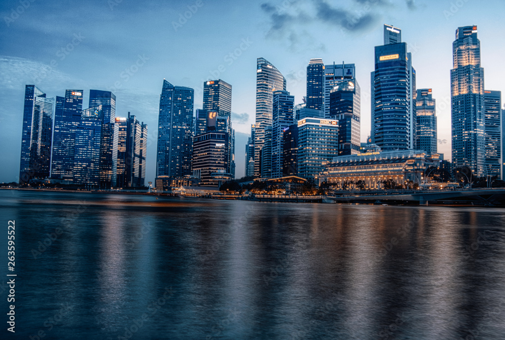 Obraz premium Singapore Cityscape