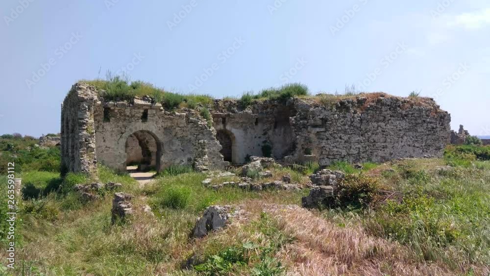 Ancient dwellings of Antalya Side Ancient dwellings of Antalya Side