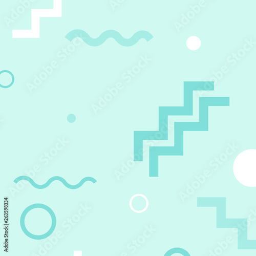 Memphis pattern background
