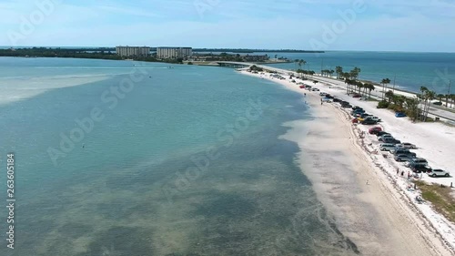 Island fun. This is part of a 21 clip collection of boats, island fly overs, wave runners, paddle boarders, canoes and more. Smooth buttery shots of sunny island adventures in Tampa Florida.