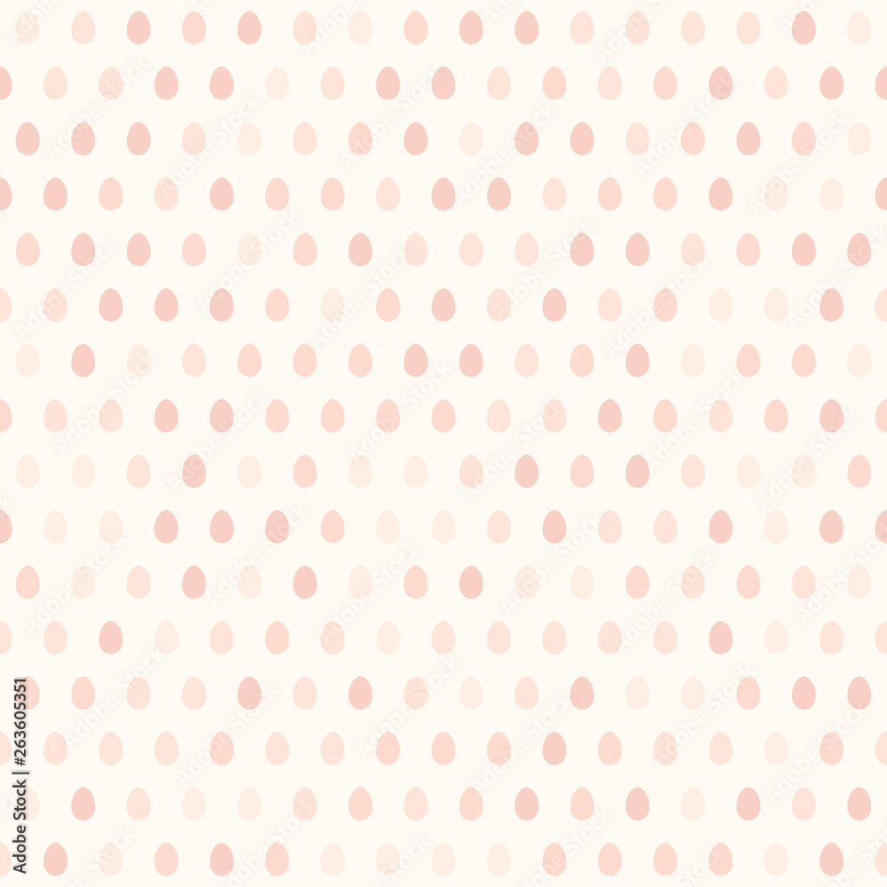 Rose egg pattern. Seamless vector