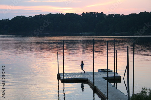 Lake o the Pines sunrise