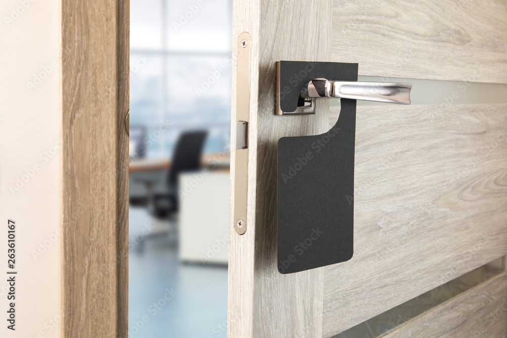 Black paper hanger Black paper hanger