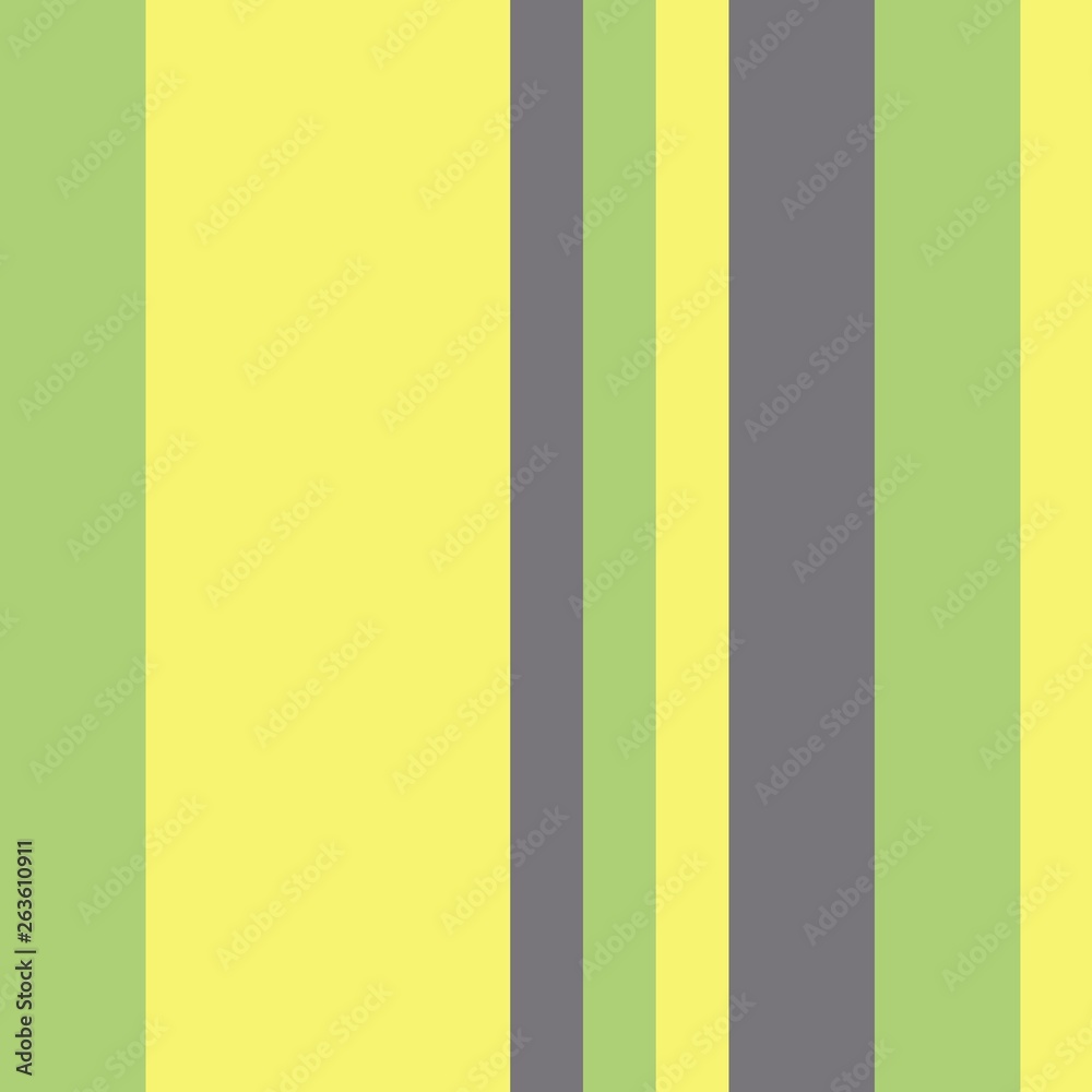 Three-coloured vertical stripes consisting of the colours yellow, light green, grey. multicolor background pattern can be used for fabric textiles, postcards, websites or wallpaper. Three-coloured vertical stripes consisting of the colours yellow, light green, grey. multicolor background pattern can be used for fabric textiles, postcards, websites or wallpaper.