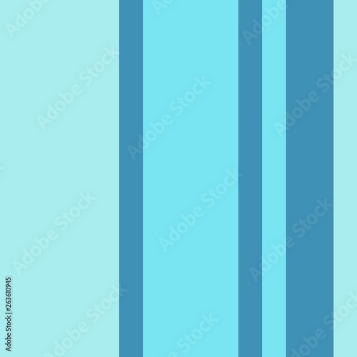Three-coloured vertical stripes consisting of the colours turquoise, blue. multicolor background pattern can be used for fabric textiles, postcards, websites or wallpaper.